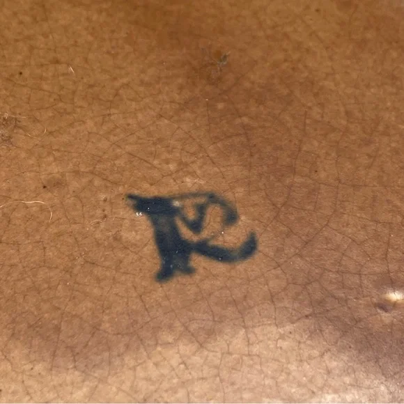 1920s Roseville Pottery Florentine low bowl - Picture 5 of 16